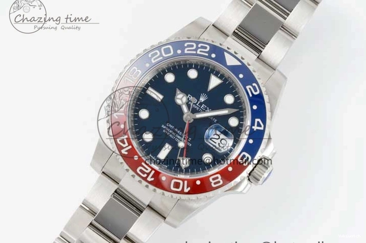 Blue CHS Edition Steel Red APSF Ceramic Dial II GMT-Master 904L 126719 Best BLRO Blue VR3285 1:1 0518